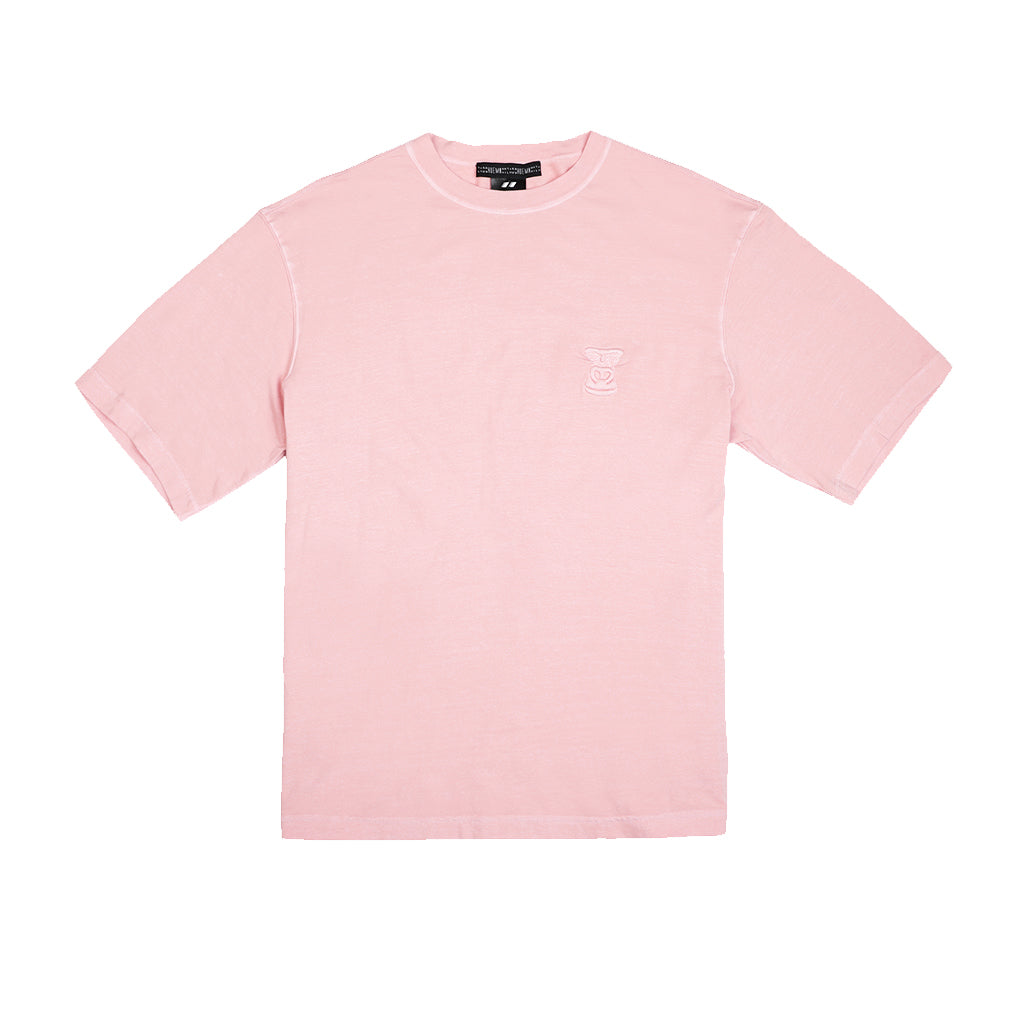 Huemn Evolution Gorilla Insignia T-Shirt (Powder Pink) – HUEMN