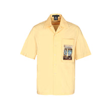  Handcrafted 'Salon Day' Safari Shirt (Lemon)