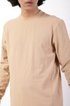 Huemn Basics Fitted Mens T-Shirt (Beige)