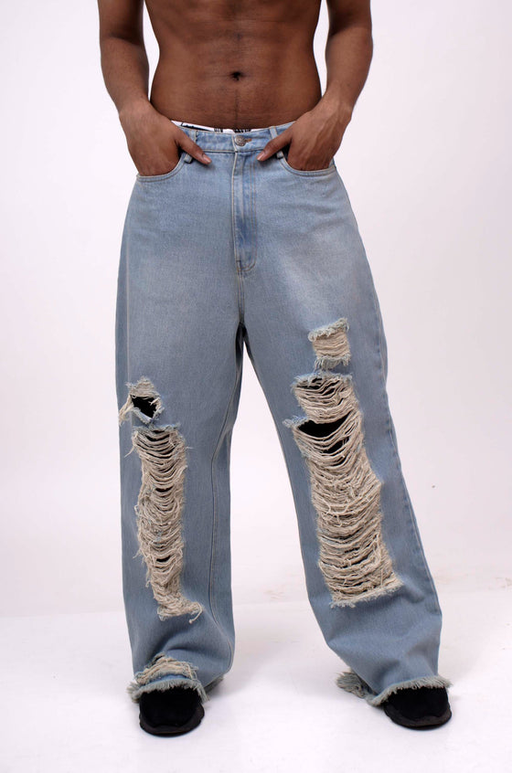 Light Distressed Jeans