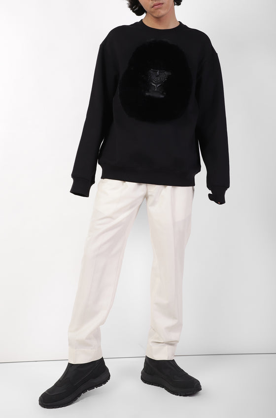 HUEMN Classic handmade Gorilla sweatshirt (Black)