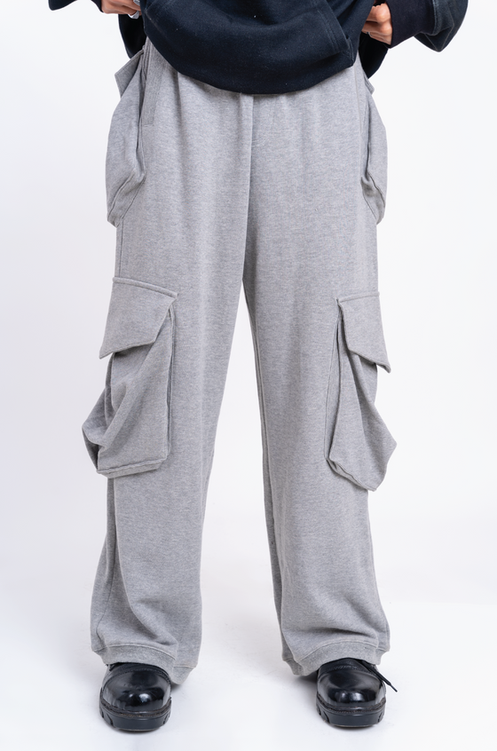 Huemn Flap Pocket Sweatpant (Grey)