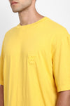 Huemn Evolution Gorilla Insignia T-Shirt (Mango Yellow)