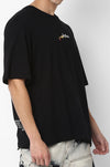 Cold Pressed Rose T-Shirt (Black)