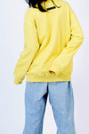 Huemn Classic Handmade Gorilla Sweatshirt (Lemon Yellow)