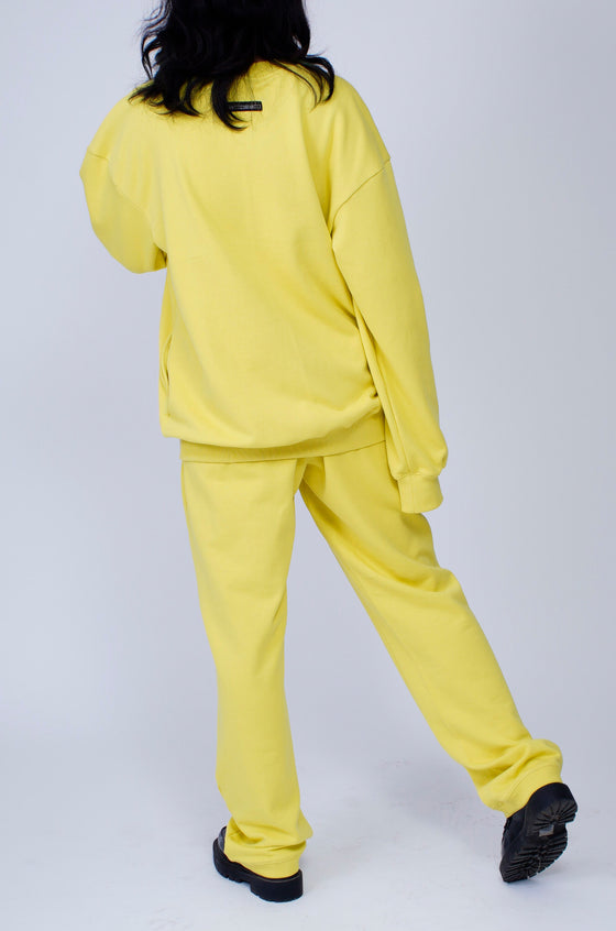 Huemn Gorilla Insignia Co-Ords Set (Lemon Yellow)