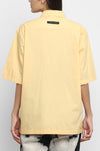 Handcrafted 'Salon Day' Safari shirt (Lemon)