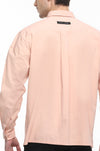 HUEMN Gorilla insignia oversized shirt (Blush)
