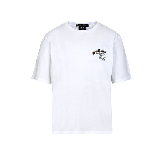 Cold Pressed Rose T-Shirt (White)